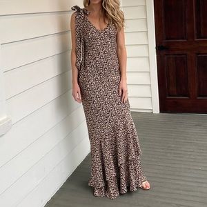 Rebecca Vallance Floral Gown